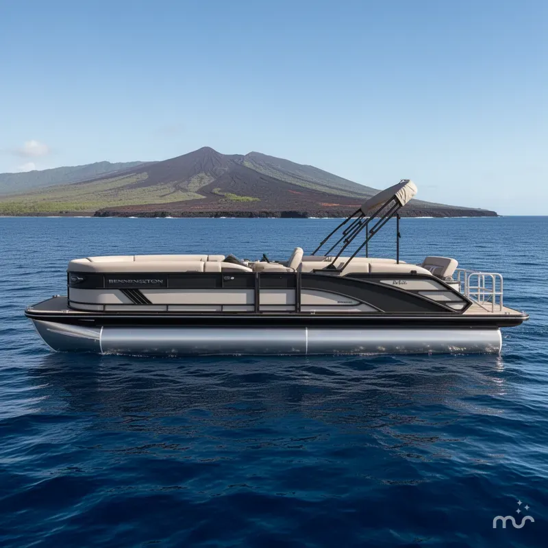 Slide: The Image of Bennington M Quad Bench 26 MSL Tritoon 2026 - 2