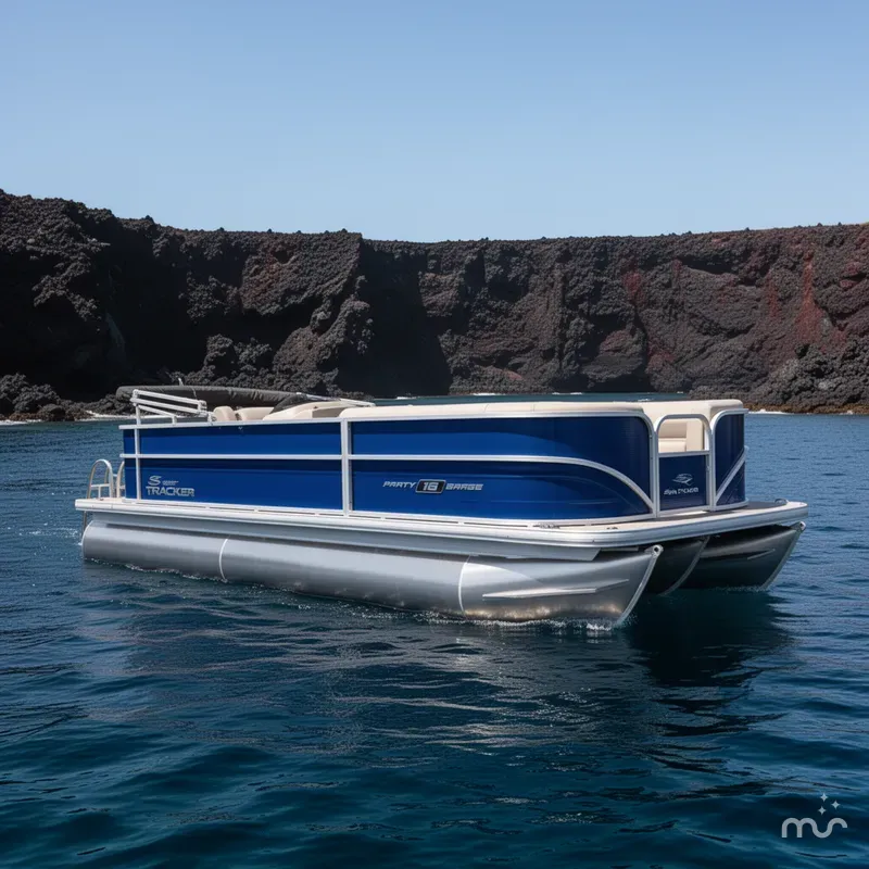 The Image of Sun Tracker Party Barge 18 DLX 2026 - 0