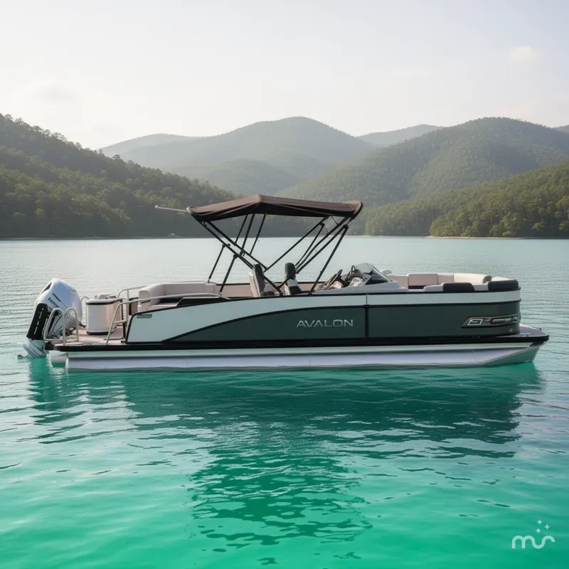 Slide: The Image of Avalon Catalina 23' Versatile Rear Bench Triple-Toon - INCOMING! 2026 - 2
