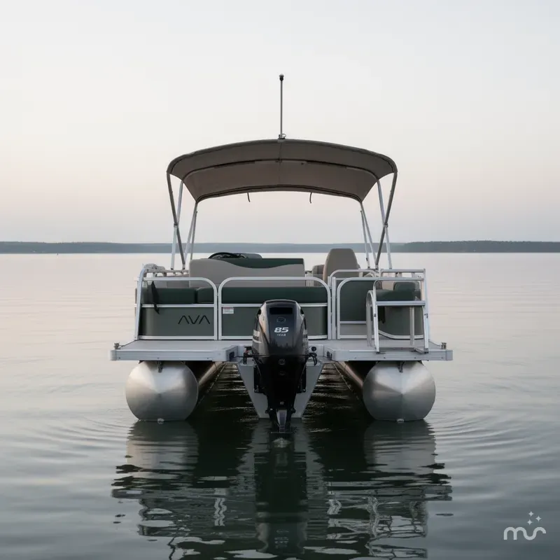 Slide: The Image of Avalon Venture 85 21' Versatile Rear Bench - INCOMING! 2026 - 2