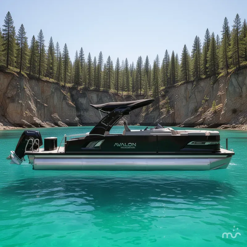 Slide: The Image of Avalon Excalibur LTD 25' Flex Lounge Triple-Toon - IN STOCK 2026 - 2