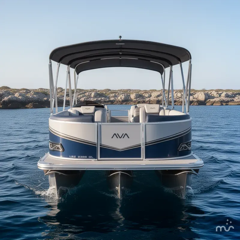 Slide: The Image of Avalon LSZ 23' Quad Lounge Triple-Toon 2026 - 3