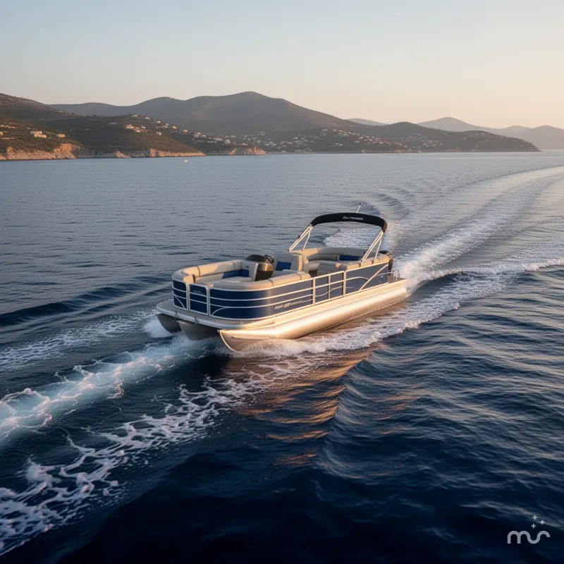 Slide: The Image of Sun Tracker Party Barge 20 DLX 2026 - 4