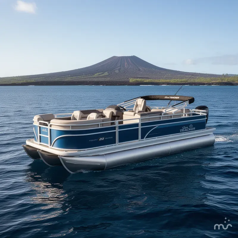 The Image of Sun Tracker Fishin' Barge 20 DLX 2026 - 0