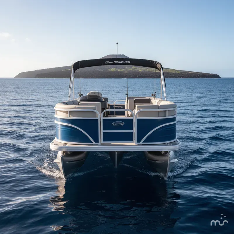 Slide: The Image of Sun Tracker Fishin' Barge 20 DLX 2026 - 1
