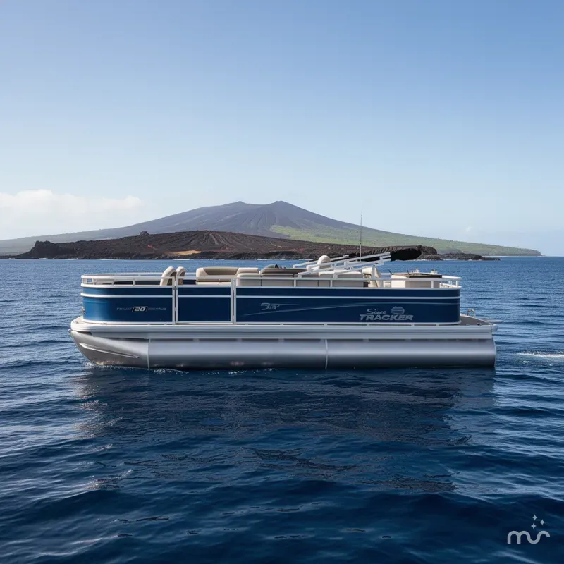 Slide: The Image of Sun Tracker Fishin' Barge 20 DLX 2026 - 2