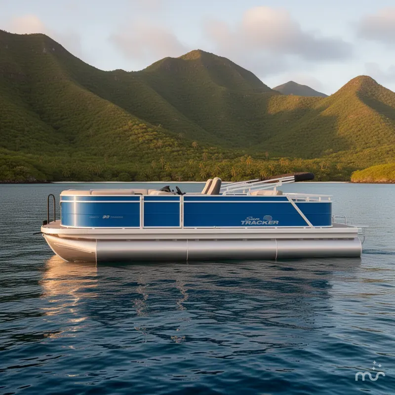 Slide: The Image of Sun Tracker Party Barge 22 RF XP3 2026 - 2