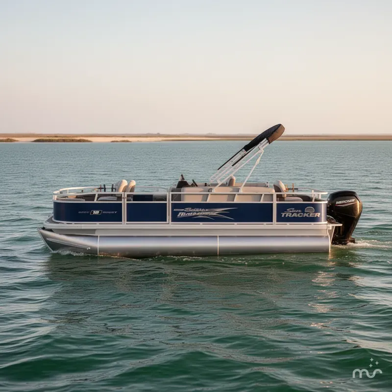 Slide: The Image of Sun Tracker Bass Buggy 18 DLX 2026 - 1