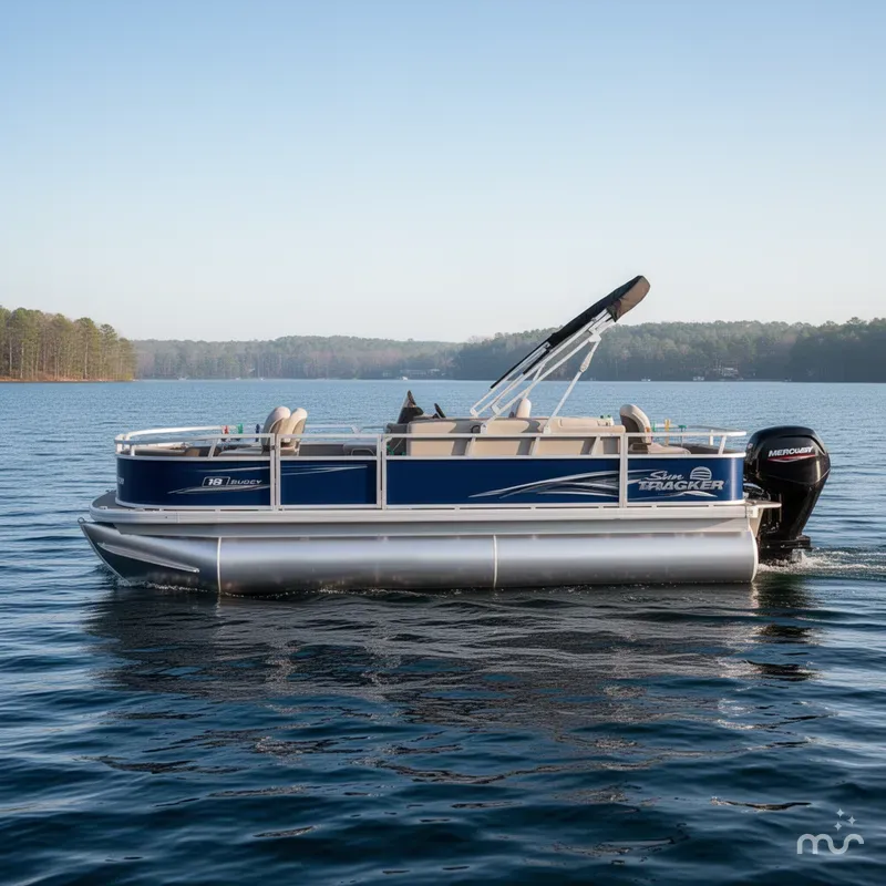 Slide: The Image of Sun Tracker Bass Buggy 18 DLX 2026 - 1
