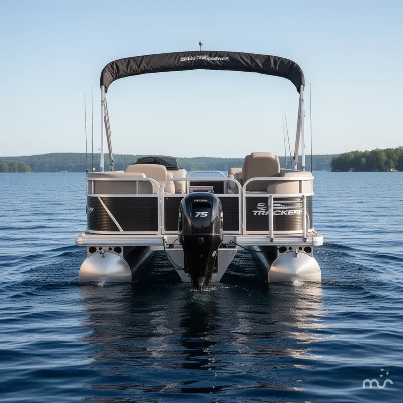 Slide: The Image of Sun Tracker Bass Buggy 18 DLX 2026 - 2