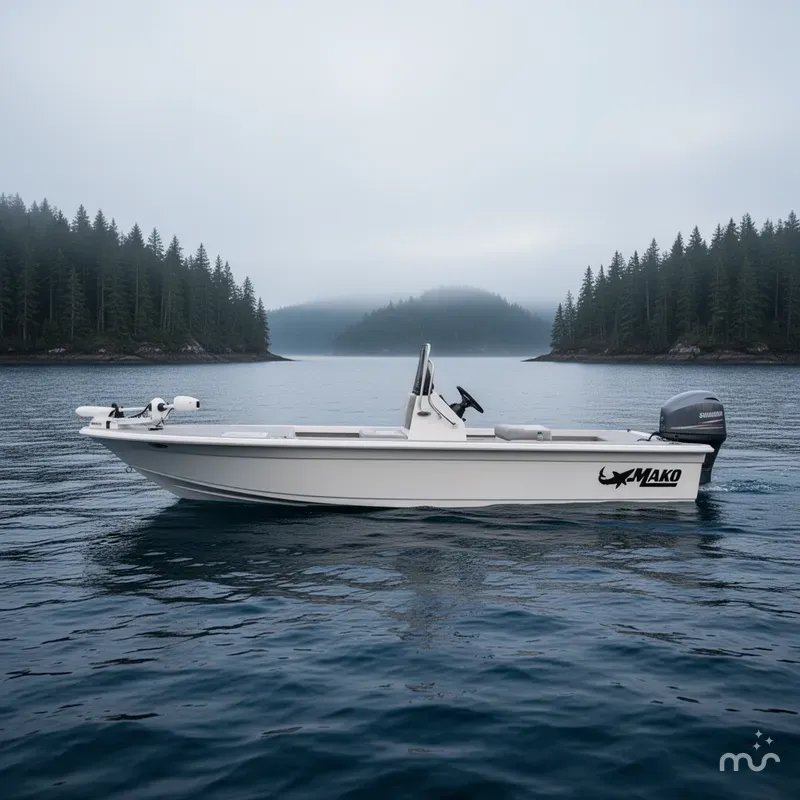Slide: The Image of Mako 18 Pro Skiff 2026 - 2