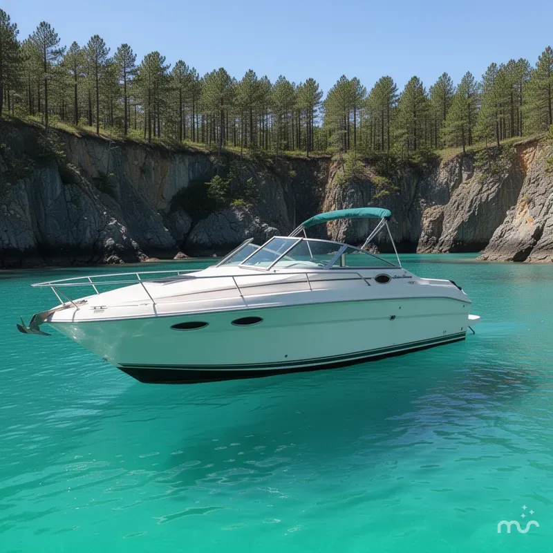 Slide: The Image of Sea Ray 280 Cuddy Cabin 1998 - 2