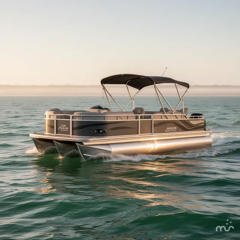 Slide: The Image of Avalon Venture Fish N Cruise - 23' 2025 - 4