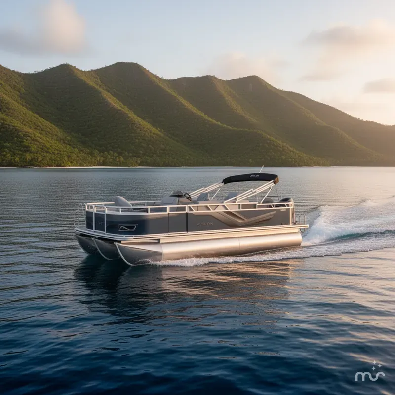 Slide: The Image of Avalon Venture 85 Rear Fish - 21' 2025 - 4