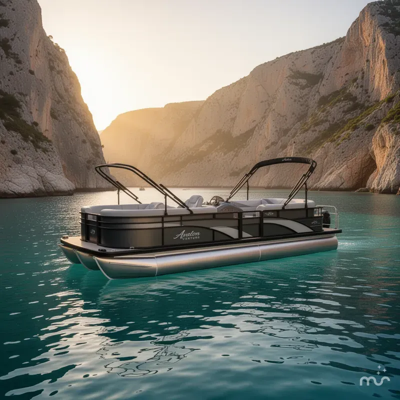 Slide: The Image of Avalon Venture 85 Rear Fish - 23' 2025 - 1