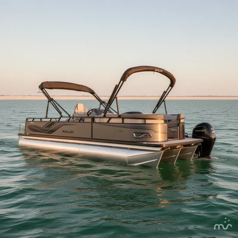 Slide: The Image of Avalon Venture 85 Versatile Rear Bench - 23' 2025 - 0