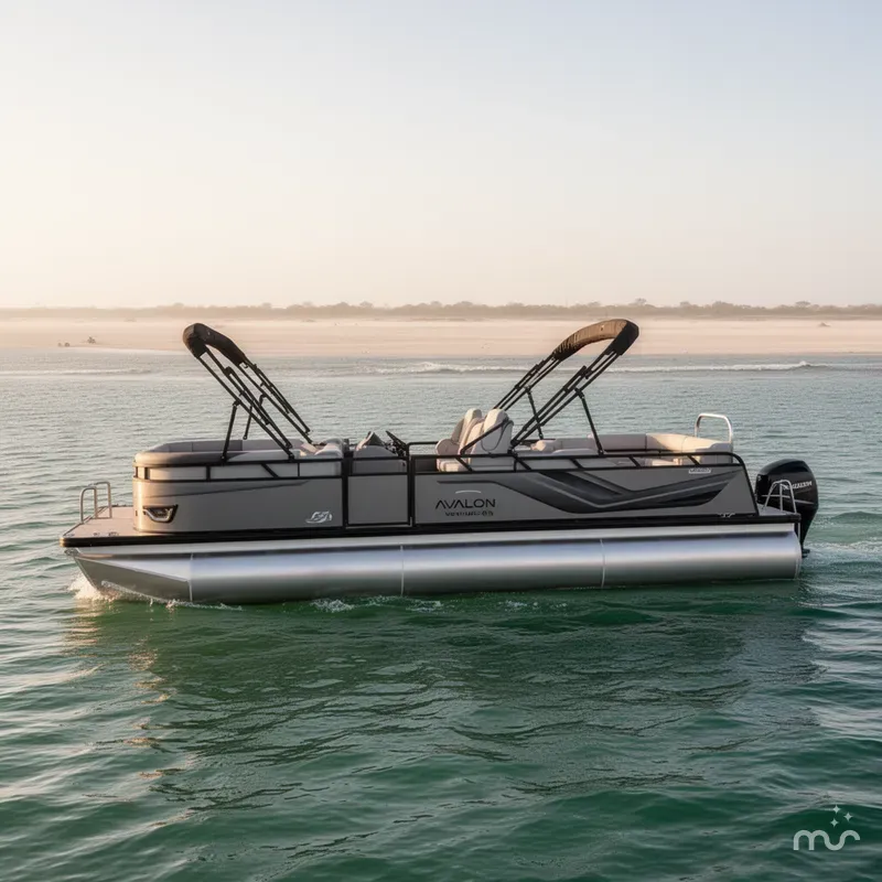 Slide: The Image of Avalon Venture 85 Versatile Rear Bench - 23' 2025 - 1