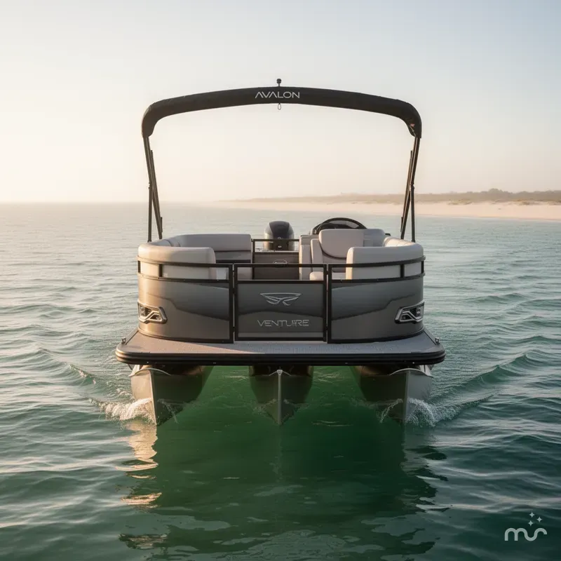 Slide: The Image of Avalon Venture 85 Versatile Rear Bench - 23' 2025 - 3