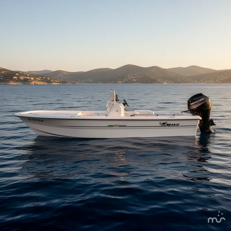 Slide: The Image of Mako Pro Skiff 19 CC 2017 - 2