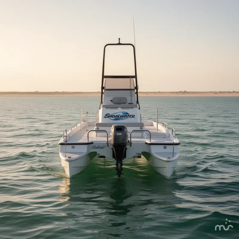 Slide: The Image of Shoalwater 23' Catamaran 2025 - 2