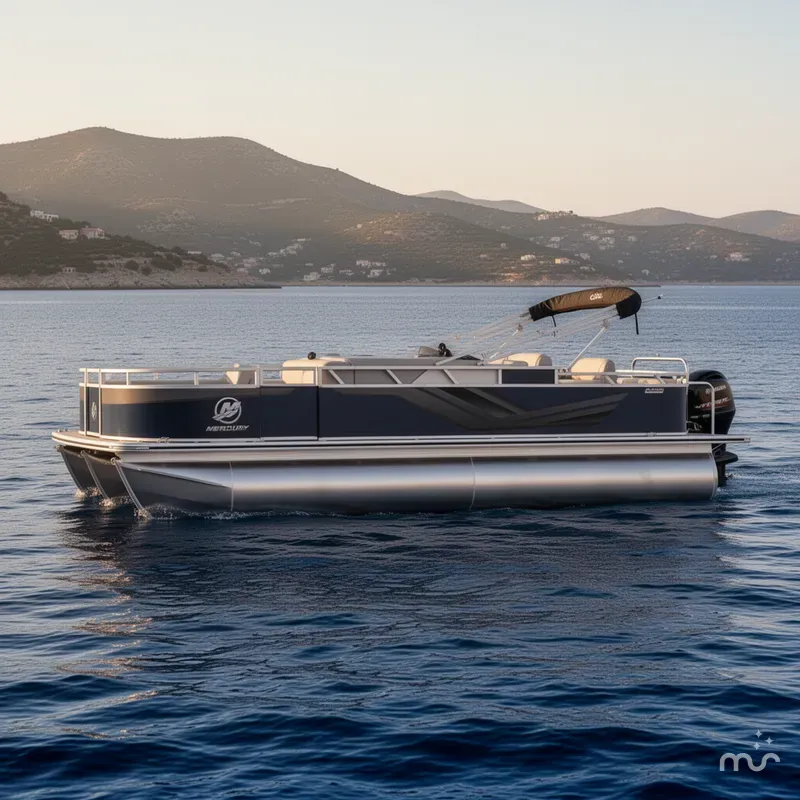 Slide: The Image of Avalon Venture 85 Rear Fish - 21' 2025 - 2