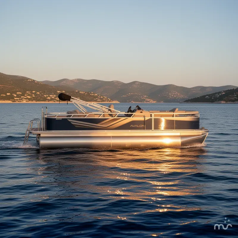 Slide: The Image of Avalon Venture 85 Rear Fish - 21' 2025 - 4