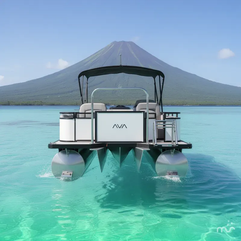 Slide: The Image of Avalon Venture 85 Quad Fish - 23' 2025 - 3
