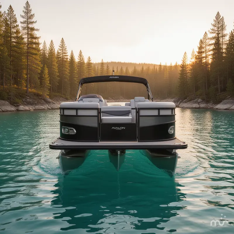 Slide: The Image of Avalon Venture 85 Versatile Rear Bench - 23' 2025 - 3
