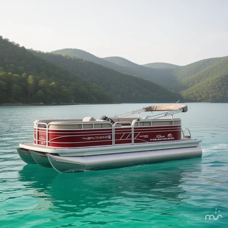The Image of Sun Tracker Party Barge 20 DLX 2023 - 0