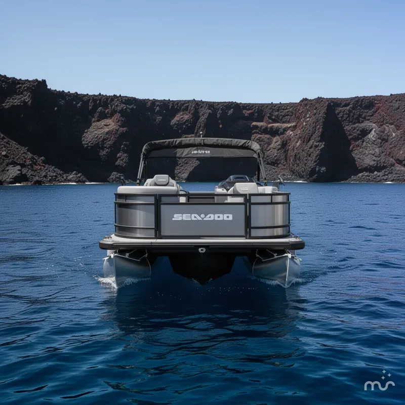 Slide: The Image of Sea-Doo Switch Fish™ 21 - 230 hp Galvanized 2026 - 3