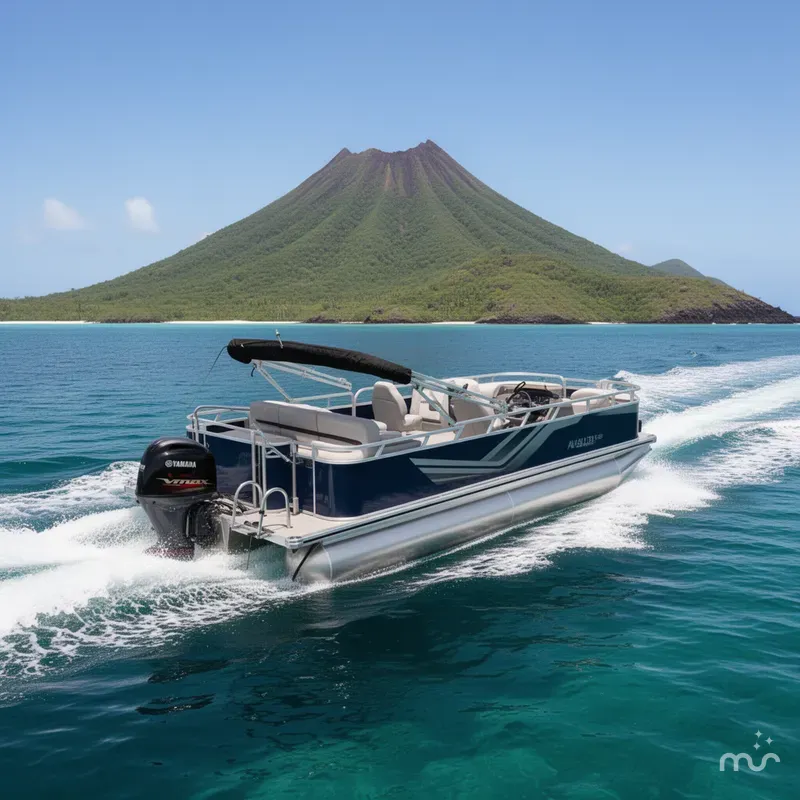 Slide: The Image of Avalon Venture 85 Rear Fish - 21' 2025 - 4