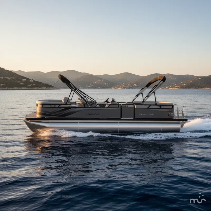 Slide: The Image of Avalon Venture 85 Rear Fish - 23' 2025 - 4