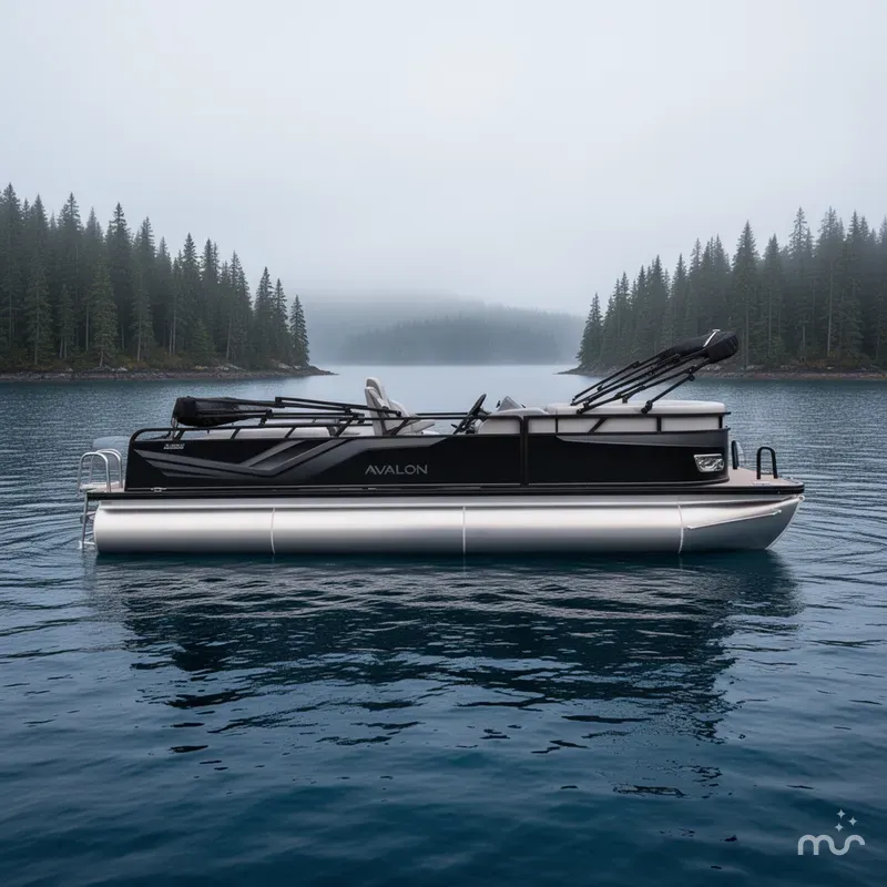 Slide: The Image of Avalon Venture 85 Versatile Rear Bench - 23' 2025 - 2