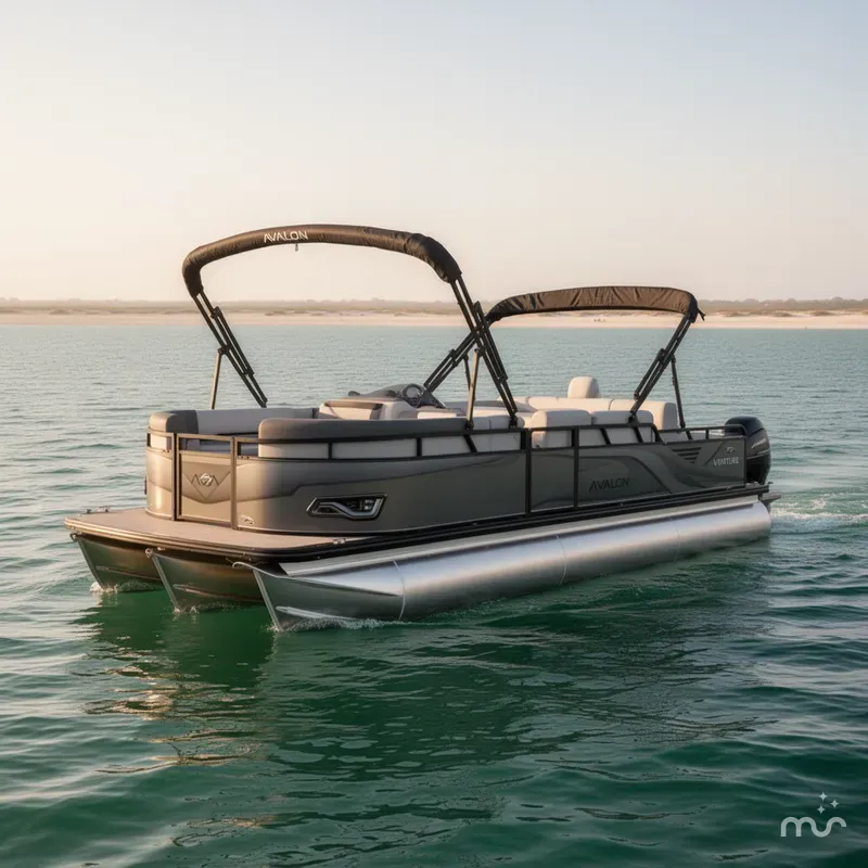 Slide: The Image of Avalon Venture 85 Versatile Rear Bench - 23' 2025 - 0