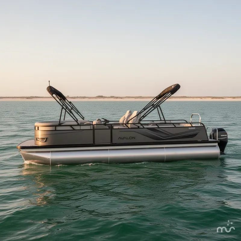 Slide: The Image of Avalon Venture 85 Versatile Rear Bench - 23' 2025 - 1