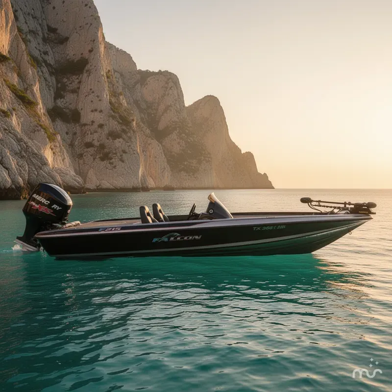 Slide: The Image of Falcon Boats F215 2019 - 2