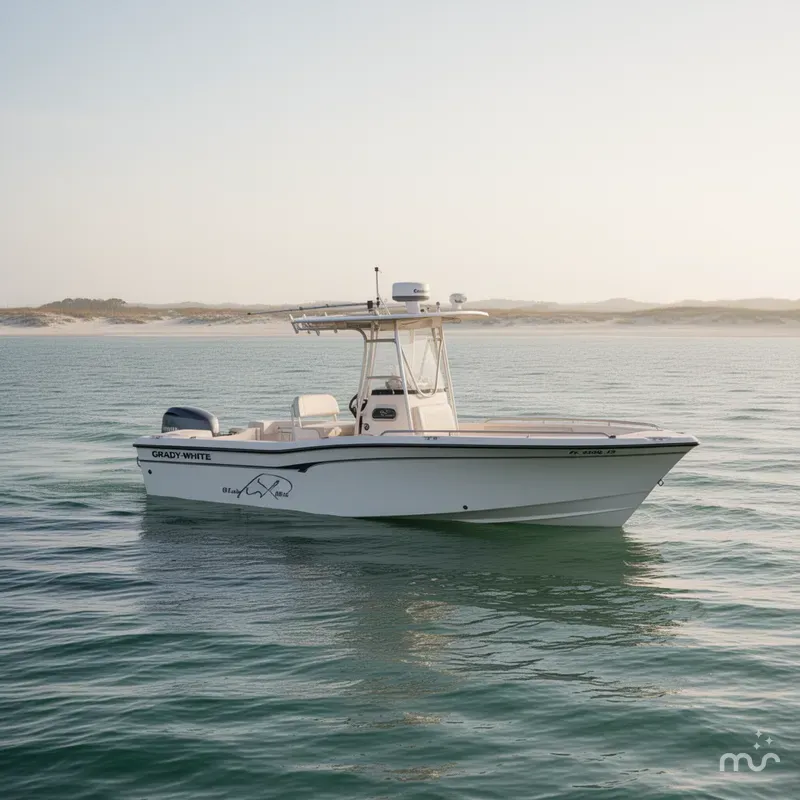 Slide: The Image of Grady-White Fisherman 222 2000 - 0