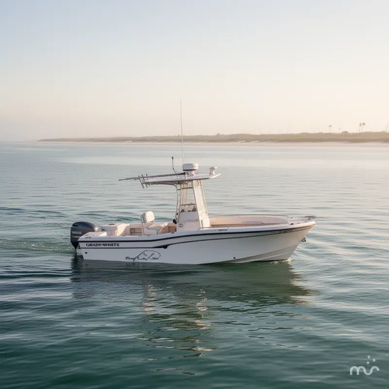 Slide: The Image of Grady-White Fisherman 222 2000 - 1