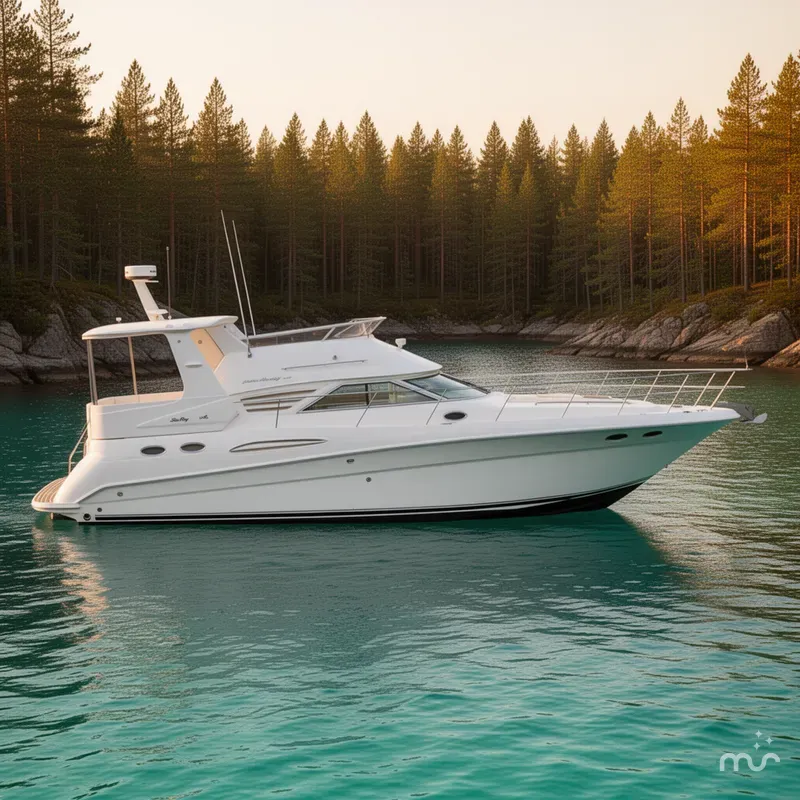 Slide: The Image of Sea Ray 420 Aft Cabin 1999 - 2