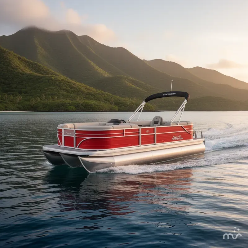 Slide: The Image of Sun Tracker Party Barge 22 XP3 2026 - 4