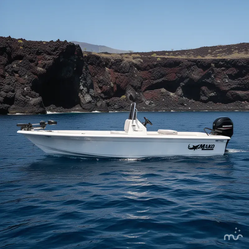 Slide: The Image of Mako 18 Pro Skiff 2026 - 2