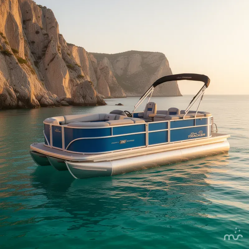 The Image of Sun Tracker Party Barge 20 DLX 2026 - 0