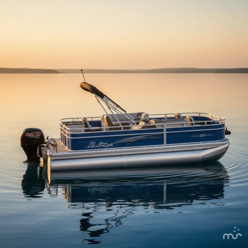 Slide: The Image of Sun Tracker Fishin' Barge 20 DLX 2026 - 0