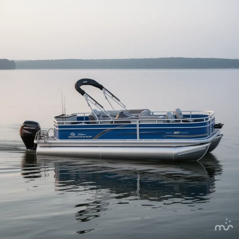 Slide: The Image of Sun Tracker Fishin' Barge 20 DLX 2026 - 0