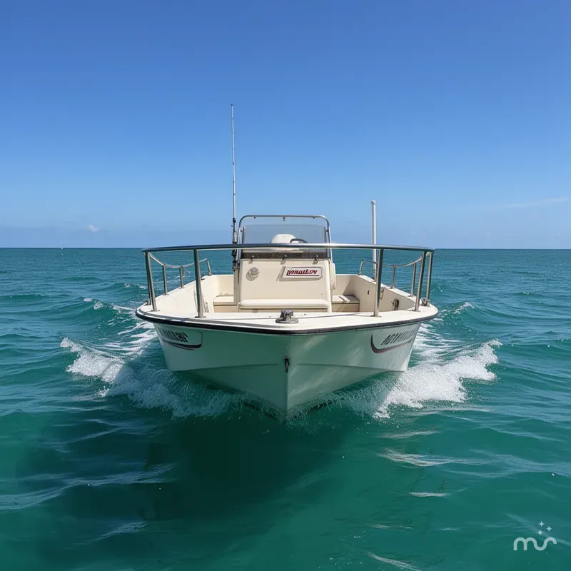 Slide: The Image of Boston Whaler 170 Montauk 1987 - 3