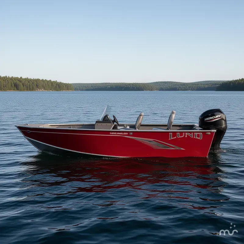 Slide: The Image of Lund 1650 Angler SS 2023 - 2