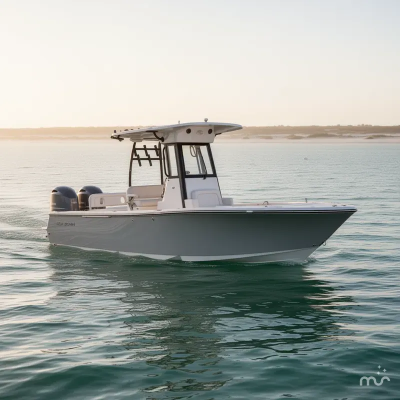 Slide: The Image of Sea Born LX24 Center Console 2026 - 0