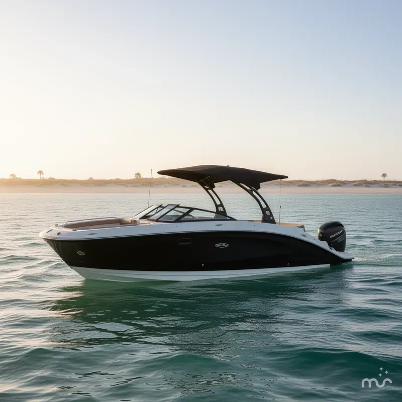 Slide: The Image of Sea Ray SDX 270 Outboard 2017 - 2