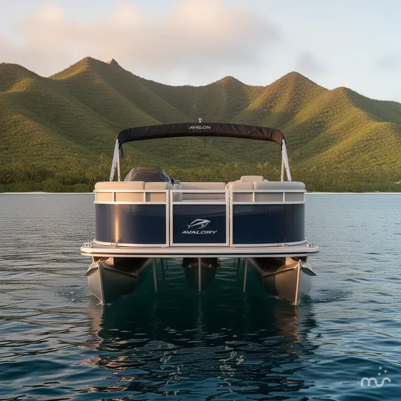 Slide: The Image of Avalon Venture 85 Rear Fish - 21' 2025 - 3