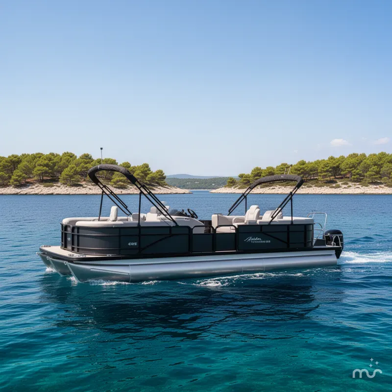 Slide: The Image of Avalon Venture 85 Rear Fish - 23' 2025 - 1